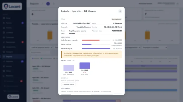 Seguros — a apólice